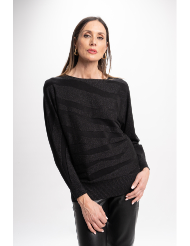 SUÉTER MURCIÉLAGO LUREX