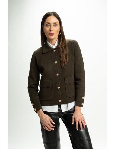 CHAQUETA POLO BOTONES DORADOS