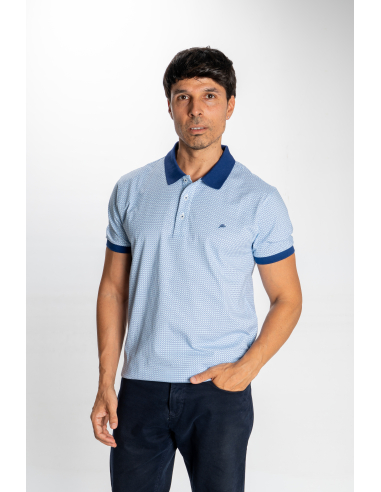 POLO MICROESTAMPADO