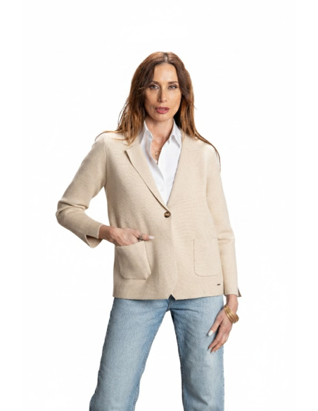 CHAQUETA BLAZER BOTÓN