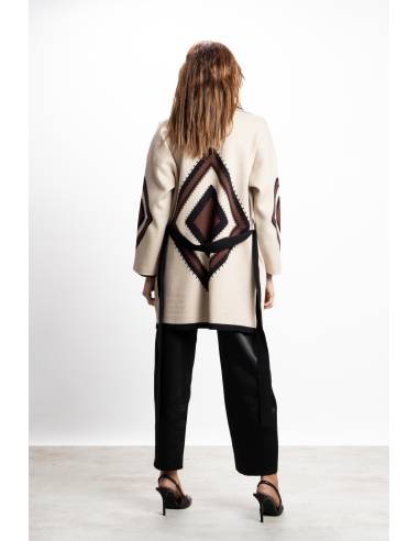 CHAQUETA JACQUARD ÉTNICO