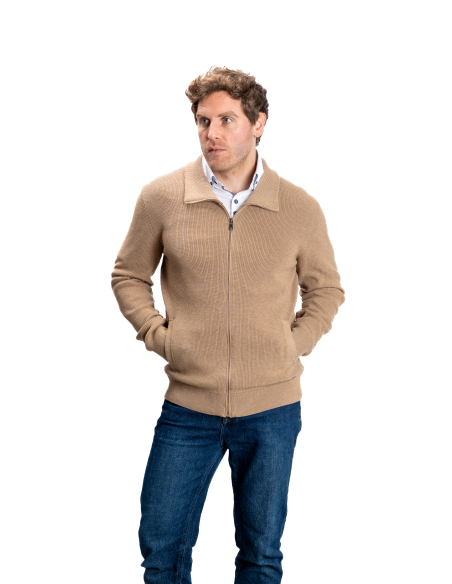 CHAQUETA ALGODÓN PUNTO INGLÉS
