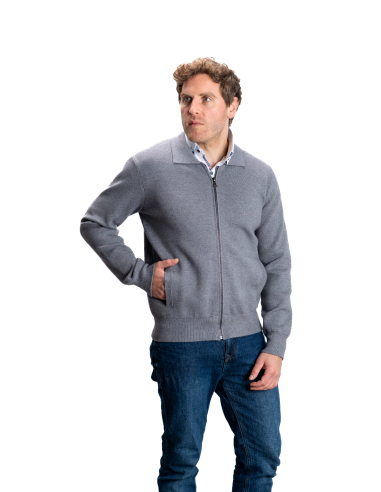 CHAQUETA CERROJILLO CUELLO POLO