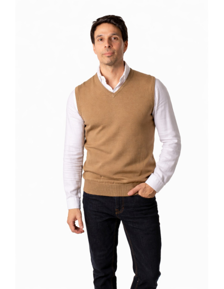 CHALECO LISO MERINO