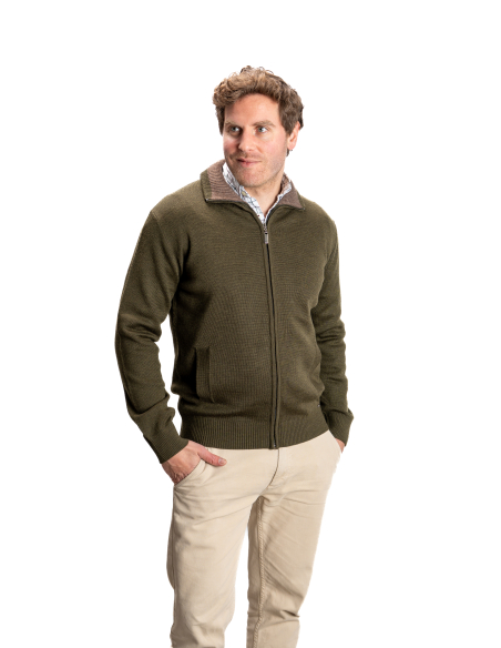 CHAQUETA INTERIO CONTRASTE