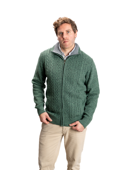 CHAQUETA CISNE CREMALLERA TORZAL